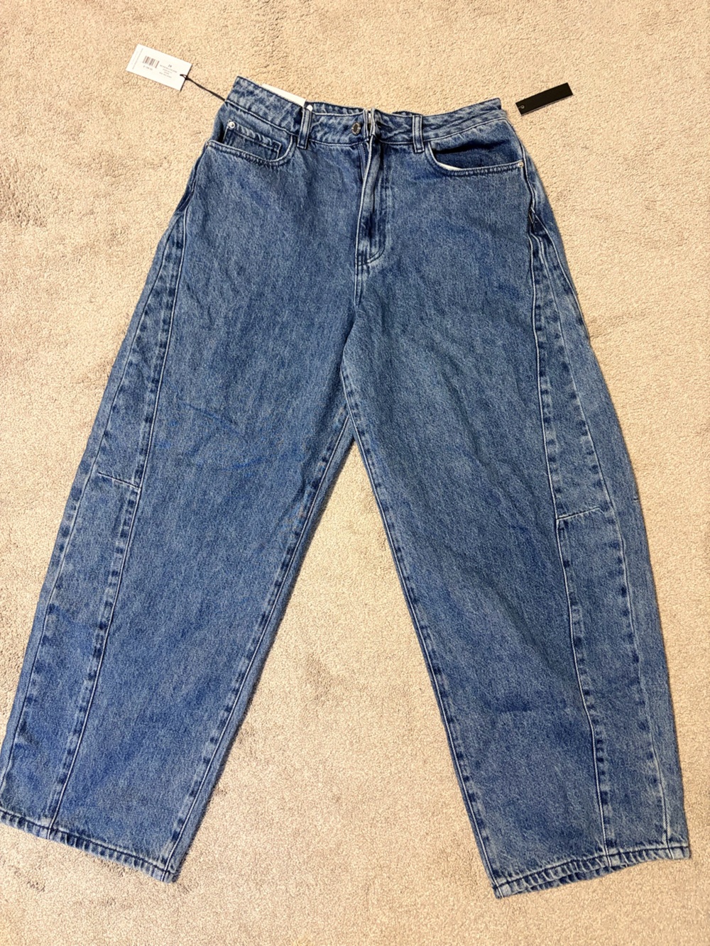 WeWoreWhat balloon Mid-Blue Women’s Jeans
